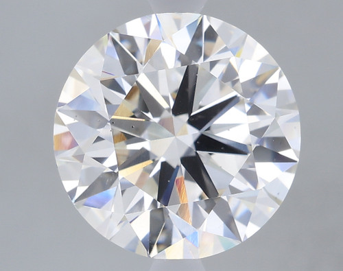 3.79 Carat Round Cut Lab Grown
