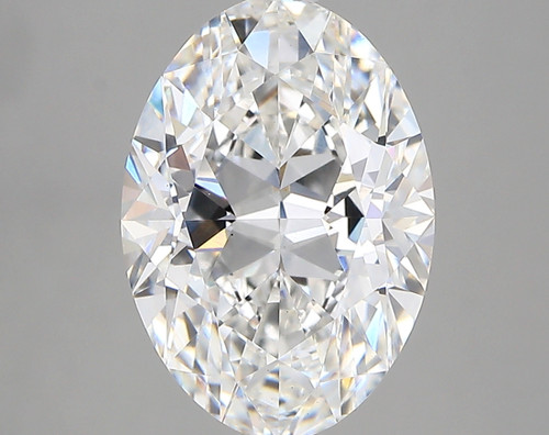 3.86 Carat Oval Lab Grown