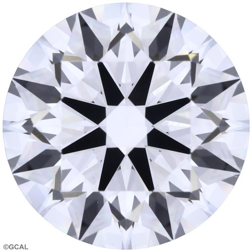 3.02 Carat Round Cut Lab Grown