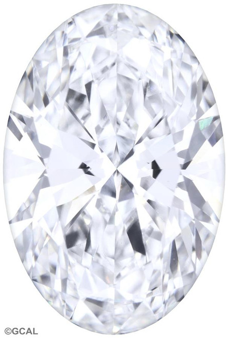 3.05 Carat Oval Lab Grown