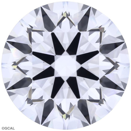 2.08 Carat Round Cut Lab Grown