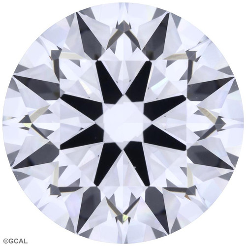 2.55 Carat Round Cut Lab Grown
