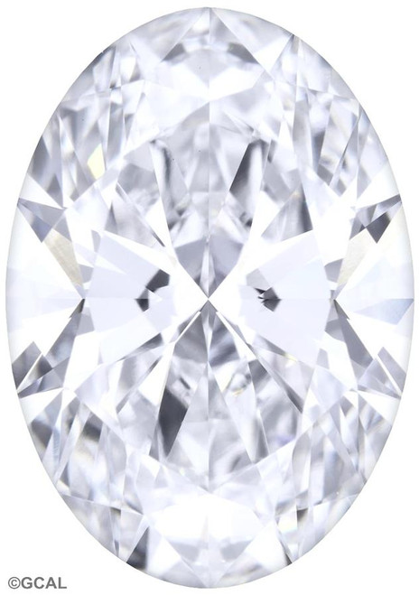 1.54 Carat Oval Lab Grown