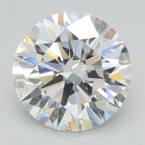 2.64 Carat Round Cut Lab Grown