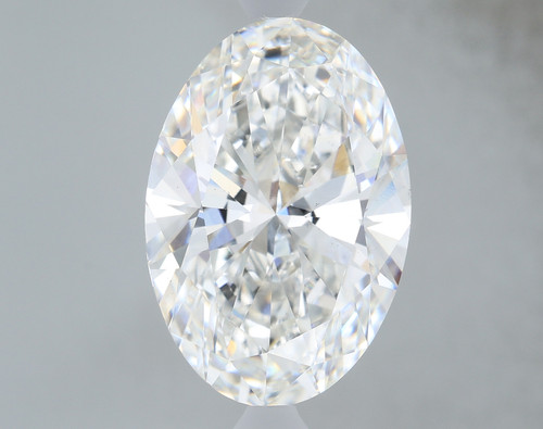 6.21 Carat Oval Lab Grown