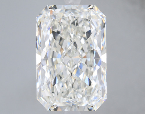 6.59 Carat Radiant Lab Grown