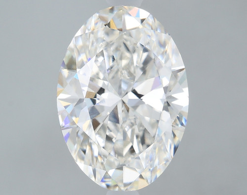 3.07 Carat Oval Lab Grown