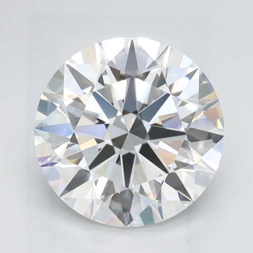 1.58 Carat Round Cut Lab Grown