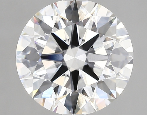 3.44 Carat Round Cut Lab Grown
