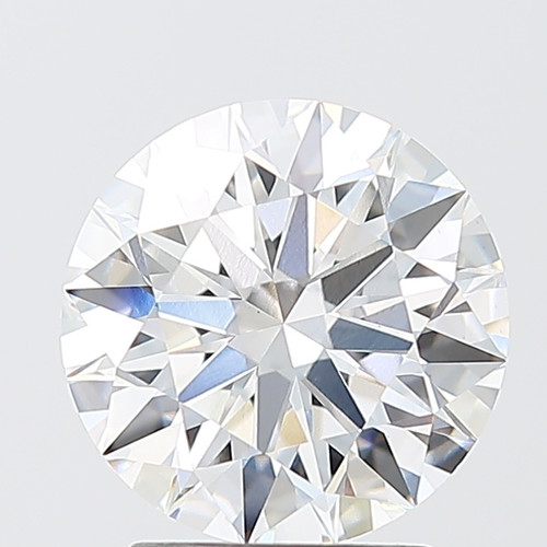 2.58 Carat Round Cut Lab Grown