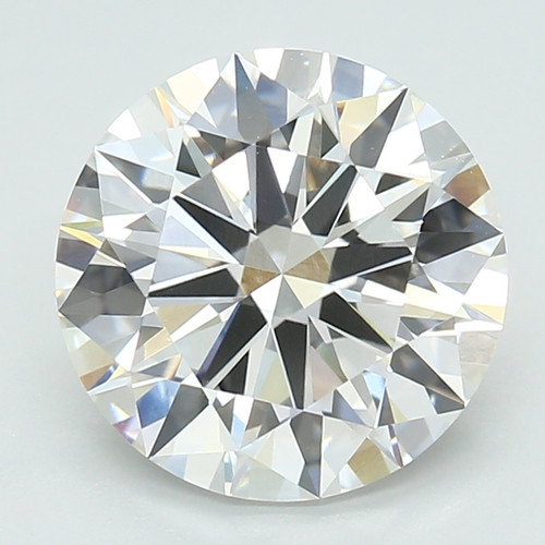 3.01 Carat Round Cut Lab Grown