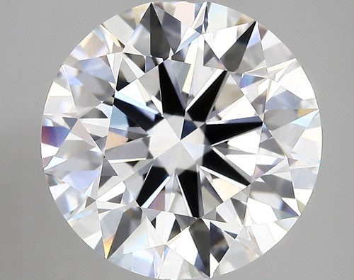 5.14 Carat Round Cut Lab Grown