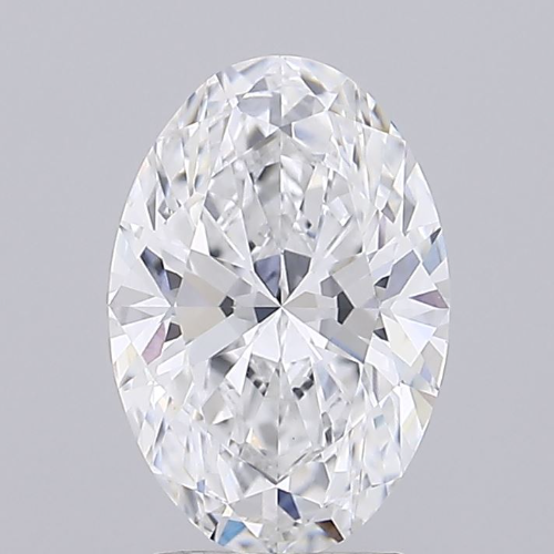 2.56 Carat Oval Lab Grown