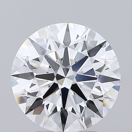 3.09 Carat Round Cut Lab Grown