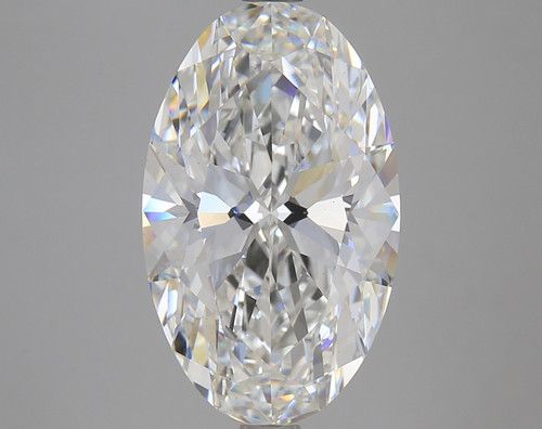 5.57 Carat Oval Lab Grown