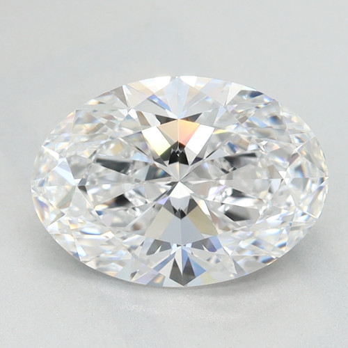 1.67 Carat Oval Lab Grown