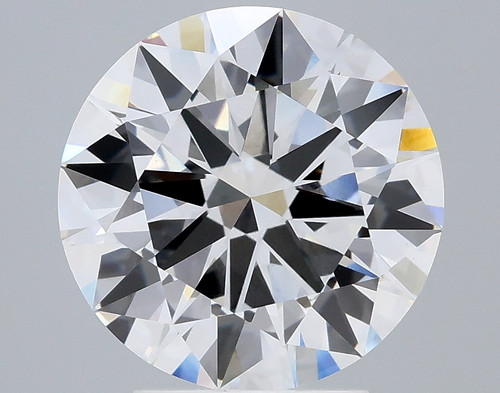 3.40 Carat Round Cut Lab Grown