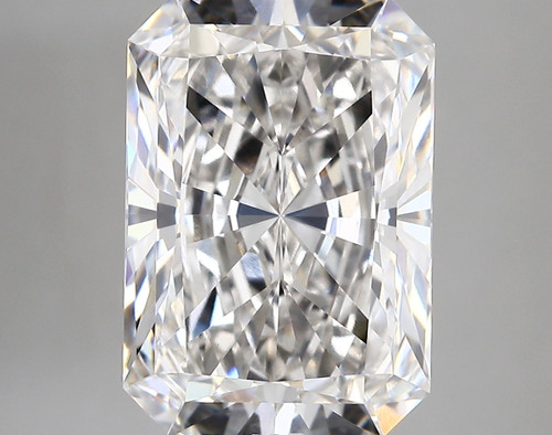 6.47 Carat Radiant Lab Grown