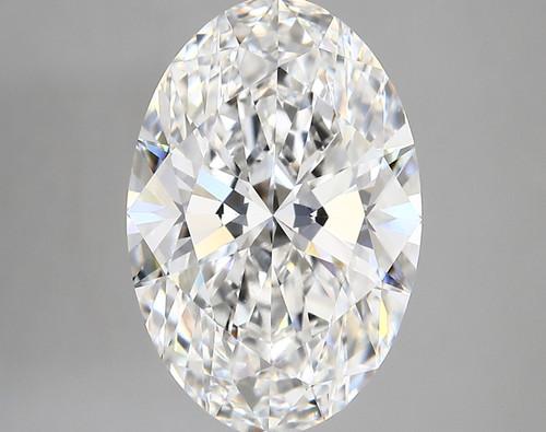 5.73 Carat Oval Lab Grown