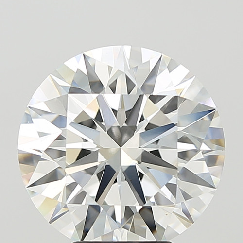 5.09 Carat Round Cut Lab Grown