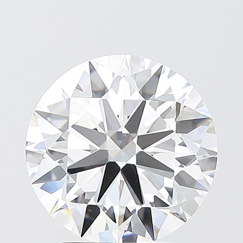 3.01 Carat Round Cut Lab Grown