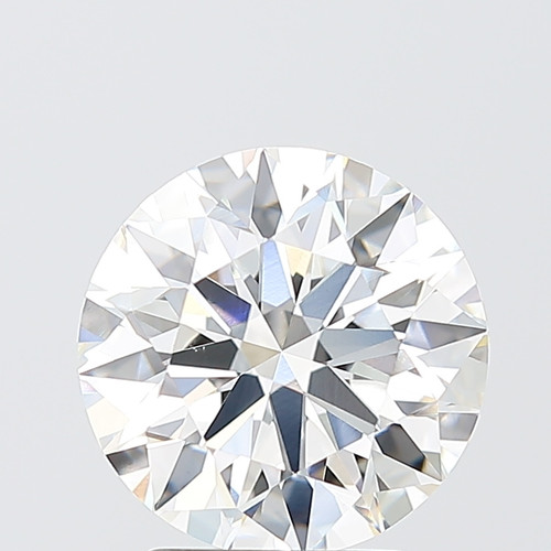 3.07 Carat Round Cut Lab Grown