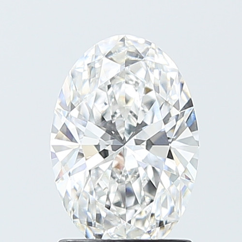 1.57 Carat Oval Lab Grown