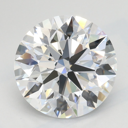 2.01 Carat Round Cut Lab Grown