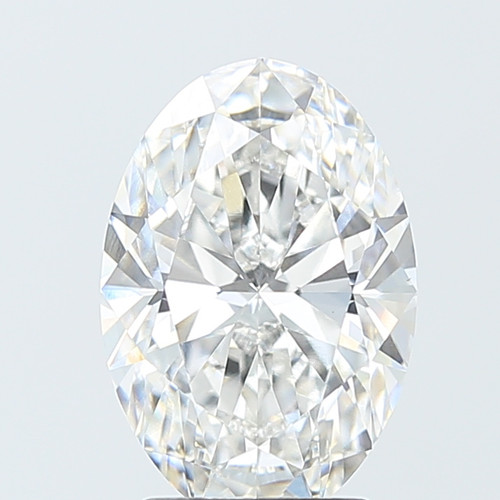 3.07 Carat Oval Lab Grown