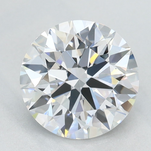 1.29 Carat Round Cut Lab Grown