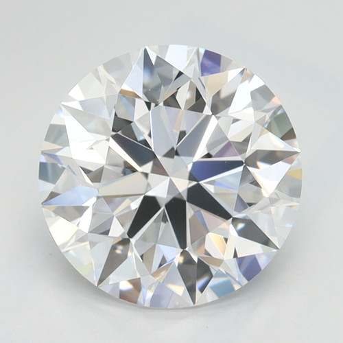 2.01 Carat Round Cut Lab Grown
