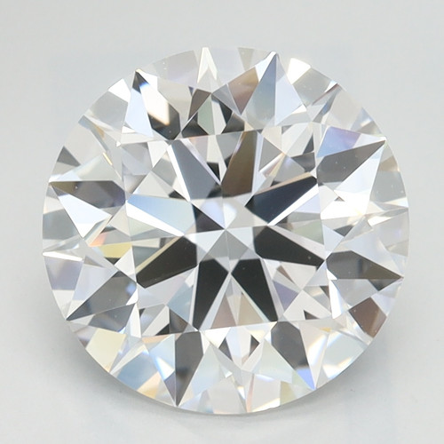 2.55 Carat Round Cut Lab Grown