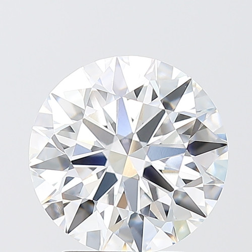 3.03 Carat Round Cut Lab Grown