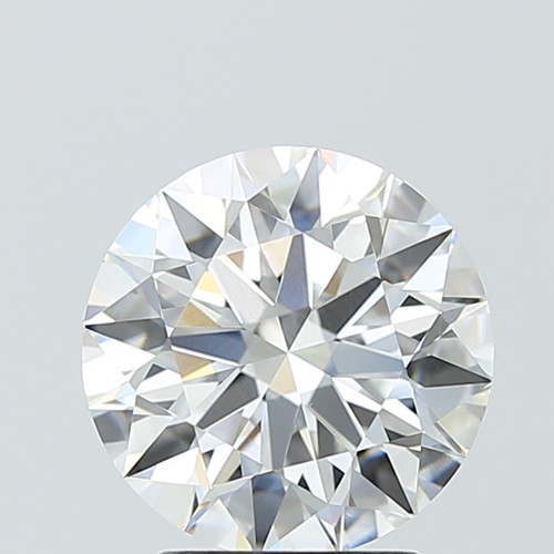 3.04 Carat Round Cut Lab Grown