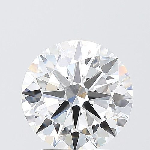 3.02 Carat Round Cut Lab Grown