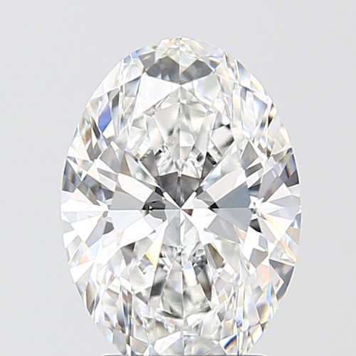 3.08 Carat Oval Lab Grown