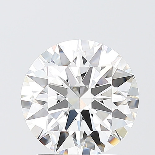 2.01 Carat Round Cut Lab Grown