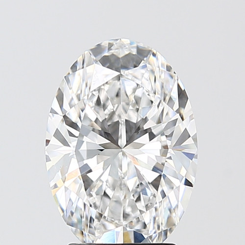3.06 Carat Oval Lab Grown