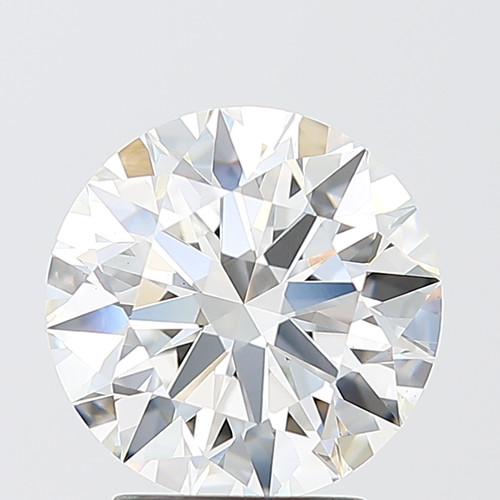 3.05 Carat Round Cut Lab Grown