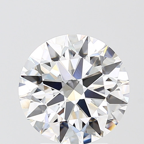 3.09 Carat Round Cut Lab Grown