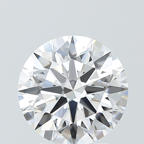 3.03 Carat Round Cut Lab Grown