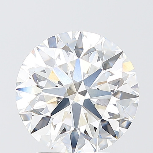 3.02 Carat Round Cut Lab Grown