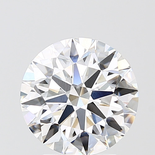 3.03 Carat Round Cut Lab Grown