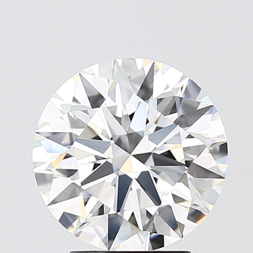 3.07 Carat Round Cut Lab Grown