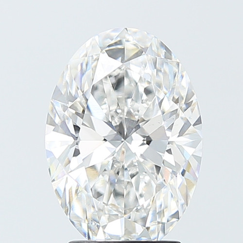 3.08 Carat Oval Lab Grown