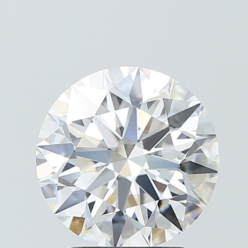 3.05 Carat Round Cut Lab Grown