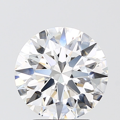 3.09 Carat Round Cut Lab Grown