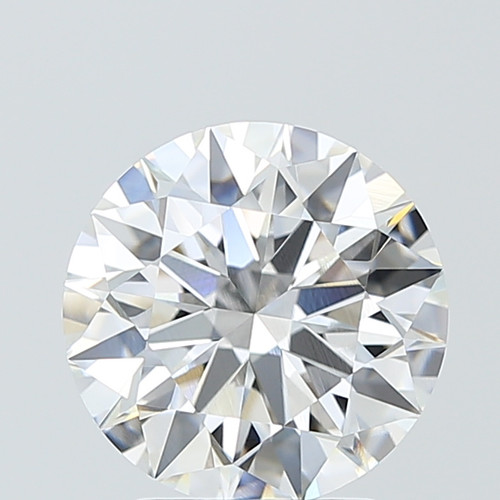 3.07 Carat Round Cut Lab Grown
