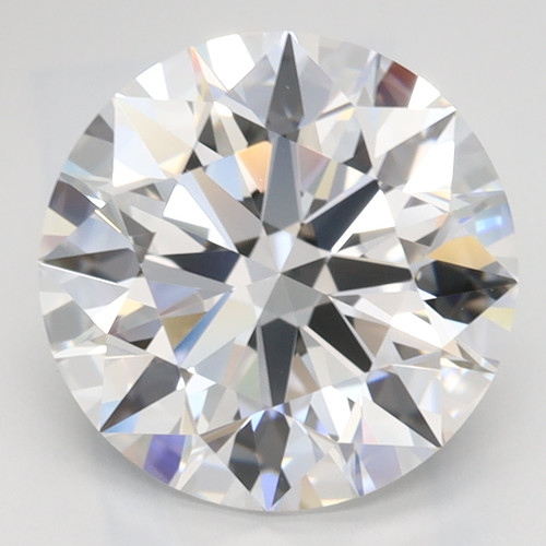 3.01 Carat Round Cut Lab Grown