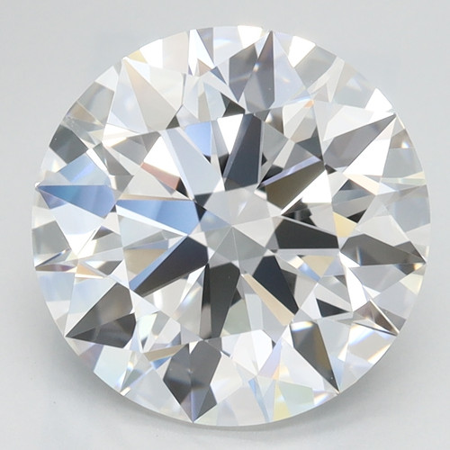 3.11 Carat Round Cut Lab Grown